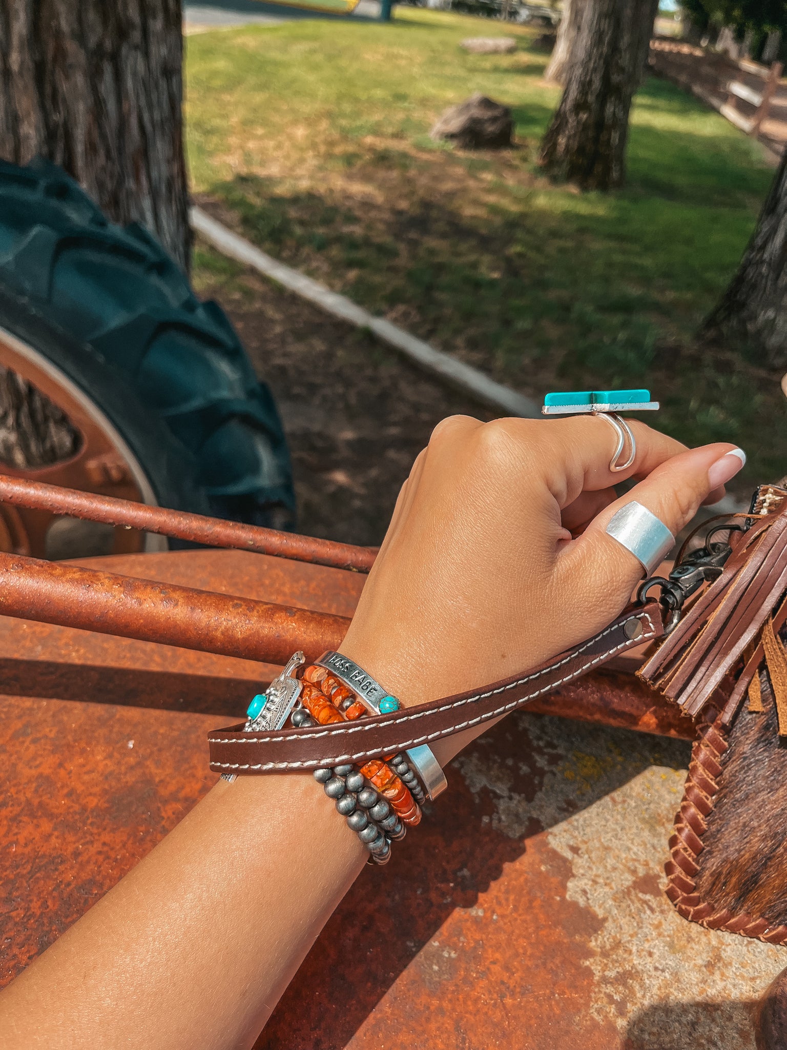 The Waylon Wristlet a Haute Southern Hyde by Beth Marie Exclusive