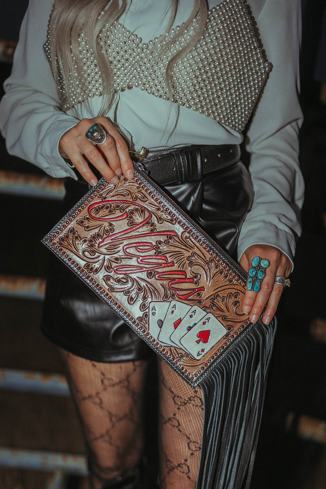 The Vegas Clutch Wristlet a Haute Southern Hyde by Beth The Vegas Clutch Wristlet a Haute Southern Hyde by Beth