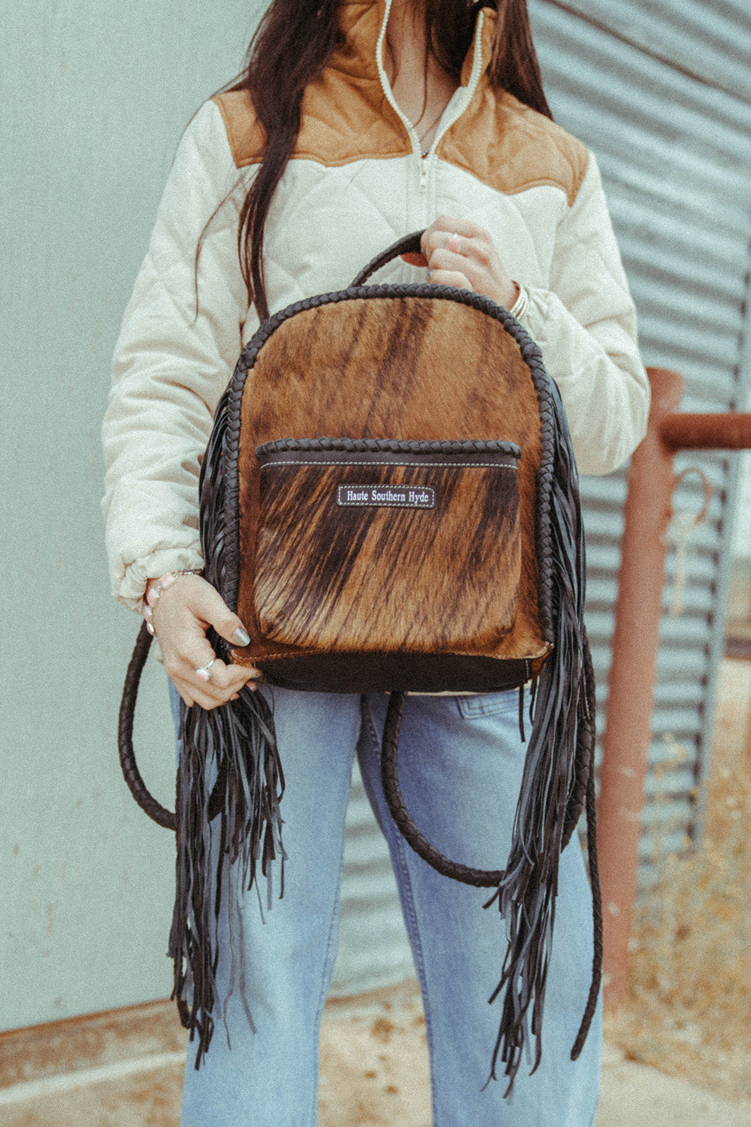 Cowhide Leather Backpacks – Haute Southern Hyde