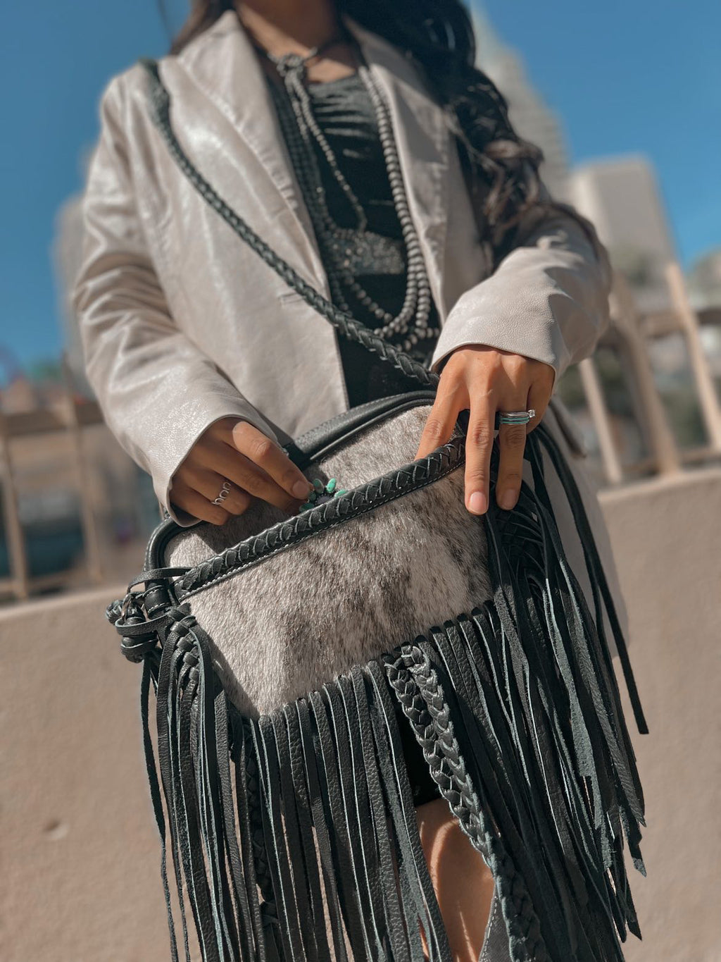 Nayleah Tribal Fringe Crossbody Purse – Haute Southern Hyde