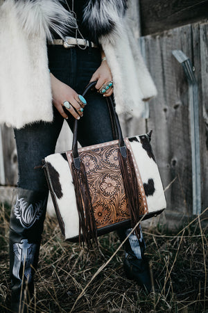 Buy READY TO SHIP Country Hide Handbag in Brown White Cowhide Hair  Crossbody Bag With Adjustable Strap Cowhide Hair Bags Hair on Hide Purse  Online in India - Etsy